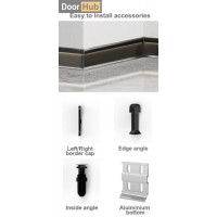 6cm Curved Recessed LED Skirting | FLL-A-12-A6 Luminous Baseboard | DoorHub UAE